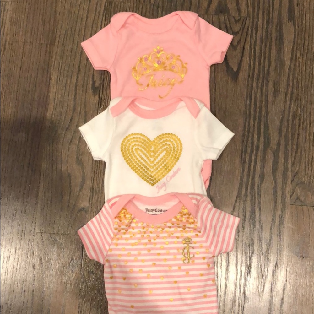 COPY - Juicy Couture 0-3 month baby set